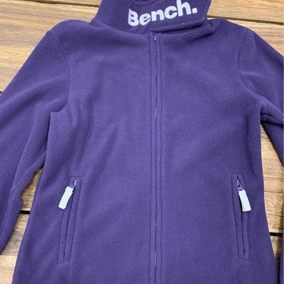BENCH Fleece Jacket. Purple. Size 11/12. Excellent Condition. High Neck. - Picture 2 of 10